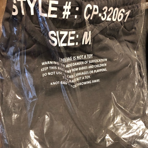 Joggers Ash Gray in 100% cotton - Picture 3 of 4